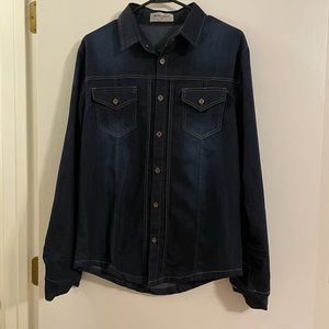 Denim Men’s Button-Up